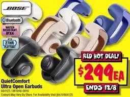JB Hi-Fi Bose QuietComfort Ultra Open Earbuds offer