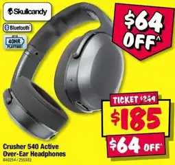 JB Hi-Fi Skullcandy Crusher 540 Active Over-Ear Headphones offer