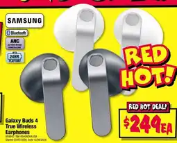 JB Hi-Fi Galaxy Buds 4 True Wireless Earphones offer