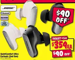 JB Hi-Fi Bose QuietComfort Ultra Earbuds offer