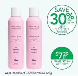 Terry White Gem Deodorant Coconut Vanilla offer