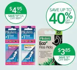 Terry White Piksters Eco Floss Picks offer
