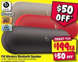 JB Hi-Fi Pill Wireless Bluetooth Speaker offer