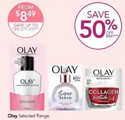 Terry White Olay Selected Range offer