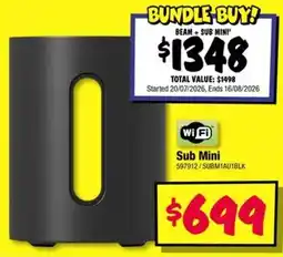 JB Hi-Fi Sub Mini offer