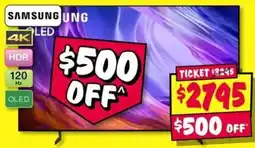 JB Hi-Fi Samsung TV offer