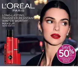 Terry White L'oréal Paris Makeup Range offer