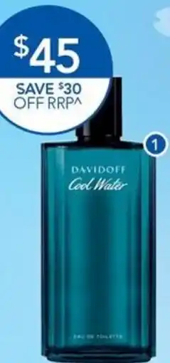 Terry White Davidoff Cool Water offer
