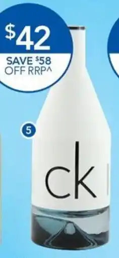 Terry White Calvin Klein CK IN2U Him EDT Spray offer