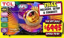 JB Hi-Fi TCL Google TV offer