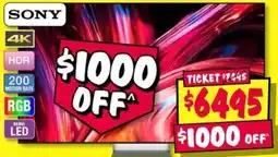 JB Hi-Fi Sony TV offer