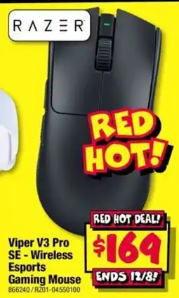 JB Hi-Fi Razer Viper V3 Pro SE - Wireless Esports Gaming Mouse offer