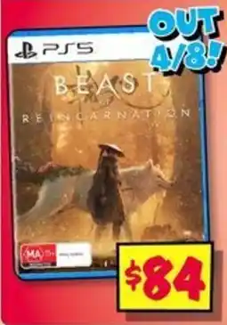 JB Hi-Fi PS5 Beast of Reincarnation offer