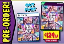 JB Hi-Fi Grand Theft Auto offer