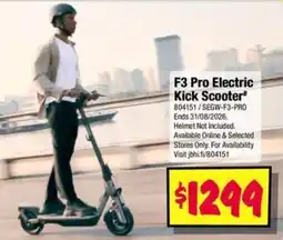 JB Hi-Fi F3 Pro Electric Kick Scooter offer
