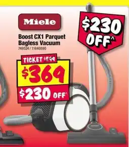 JB Hi-Fi Boost CX1 Parquet Bagless Vacuum offer
