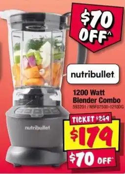JB Hi-Fi nutribullet 1200 Watt Blender Combo offer