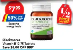 Amcal Pharmacies Blackmores offer