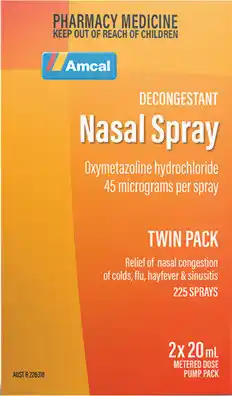 Amcal Pharmacies Amcal Decongestant Nasal Spray Value offer
