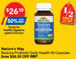 Amcal Pharmacies Natures Way offer