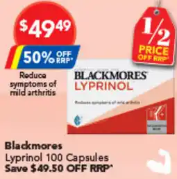 Amcal Pharmacies Blackmores offer