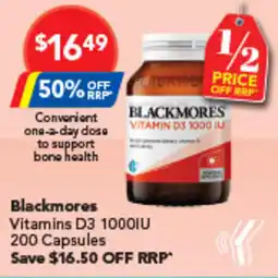 Amcal Pharmacies Blackmores offer