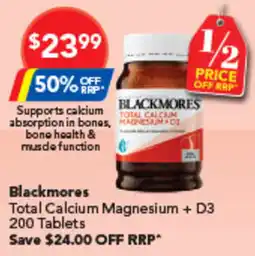 Amcal Pharmacies Blackmores offer