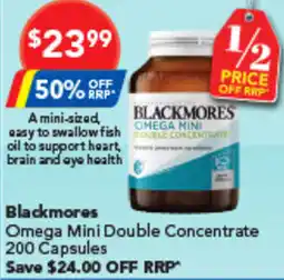 Amcal Pharmacies Blackmores offer