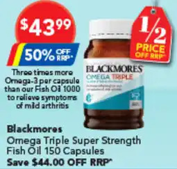 Amcal Pharmacies Blackmores offer