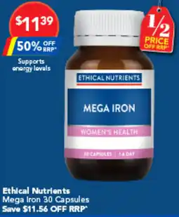 Amcal Pharmacies Ethical Nutrients offer