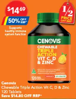 Amcal Pharmacies Cenovis offer