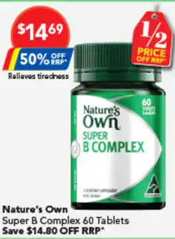 Amcal Pharmacies Natures Own offer