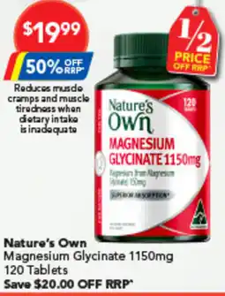 Amcal Pharmacies Natures Own offer