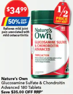 Amcal Pharmacies Natures Own offer