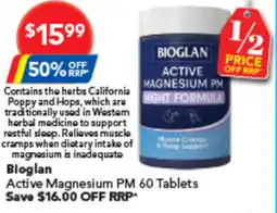 Amcal Pharmacies Bioglan offer