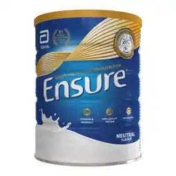 Amcal Pharmacies Ensure Neutral Flavour Supplement Powders offer