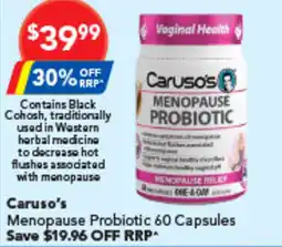 Amcal Pharmacies Carusos offer