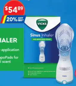 Amcal Pharmacies Vicks Sinus Inhaler offer