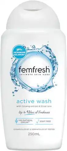 Amcal Pharmacies Femfresh Active Wash offer