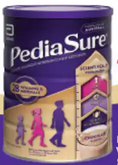 Amcal Pharmacies PediaSure Chocolate Powder offer