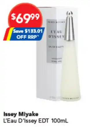 Amcal Pharmacies Issey Miyake L Eau D Issey EDT offer