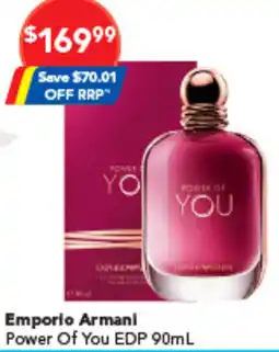 Amcal Pharmacies Emporio Armani Power Of You EDP offer