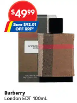 Amcal Pharmacies Burberry London EDT offer