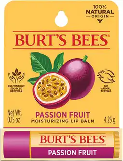 Priceline Burts Bees Passionfruit Moisturising Lip Balm offer