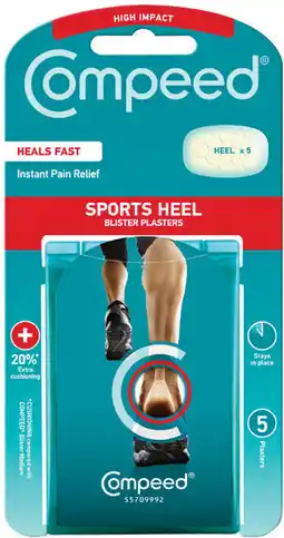 Priceline Compeed Sports Heel Blister Plasters offer