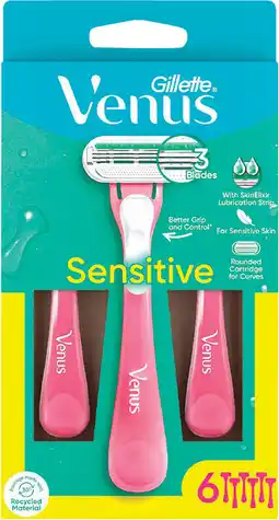 Priceline Gillette Venus Disposables Sensitive Razor offer