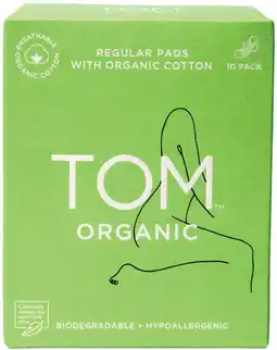 Priceline Tom Organic Pad Regular with Wings offer
