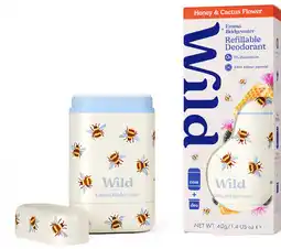 Priceline Wild Refillable Natural Deodorant Honey & Cactus Flower offer