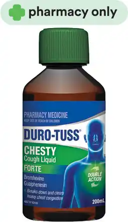 Priceline Duro-Tuss Chesty Cough Liquid Forte offer
