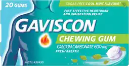 Priceline Gaviscon Chewing Gum offer